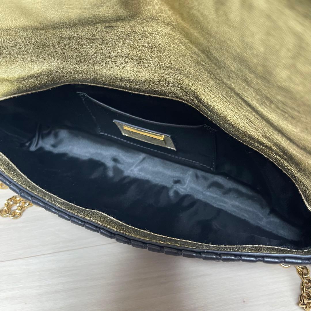 ☆訳あり☆ ドルチェ&ガッバーナ チェーン ショルダー パーティー バッグ