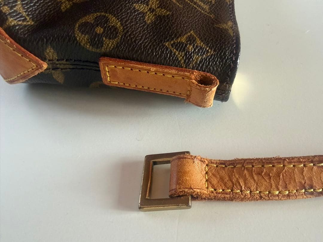 【訳あり品】ルイ・ヴィトン モノグラム トロターショルダーバッグ