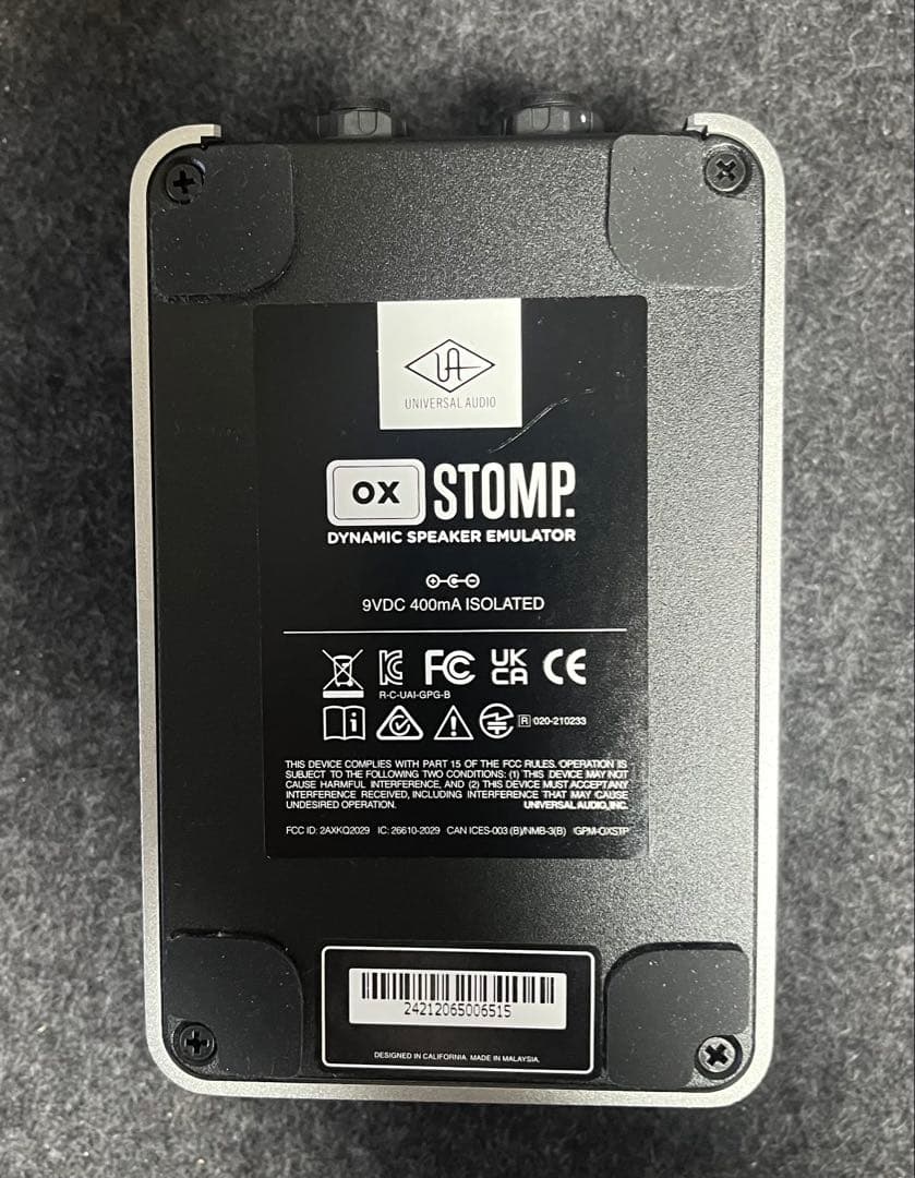 【最終値下】OX STOMP Dynamic Speaker Emulator