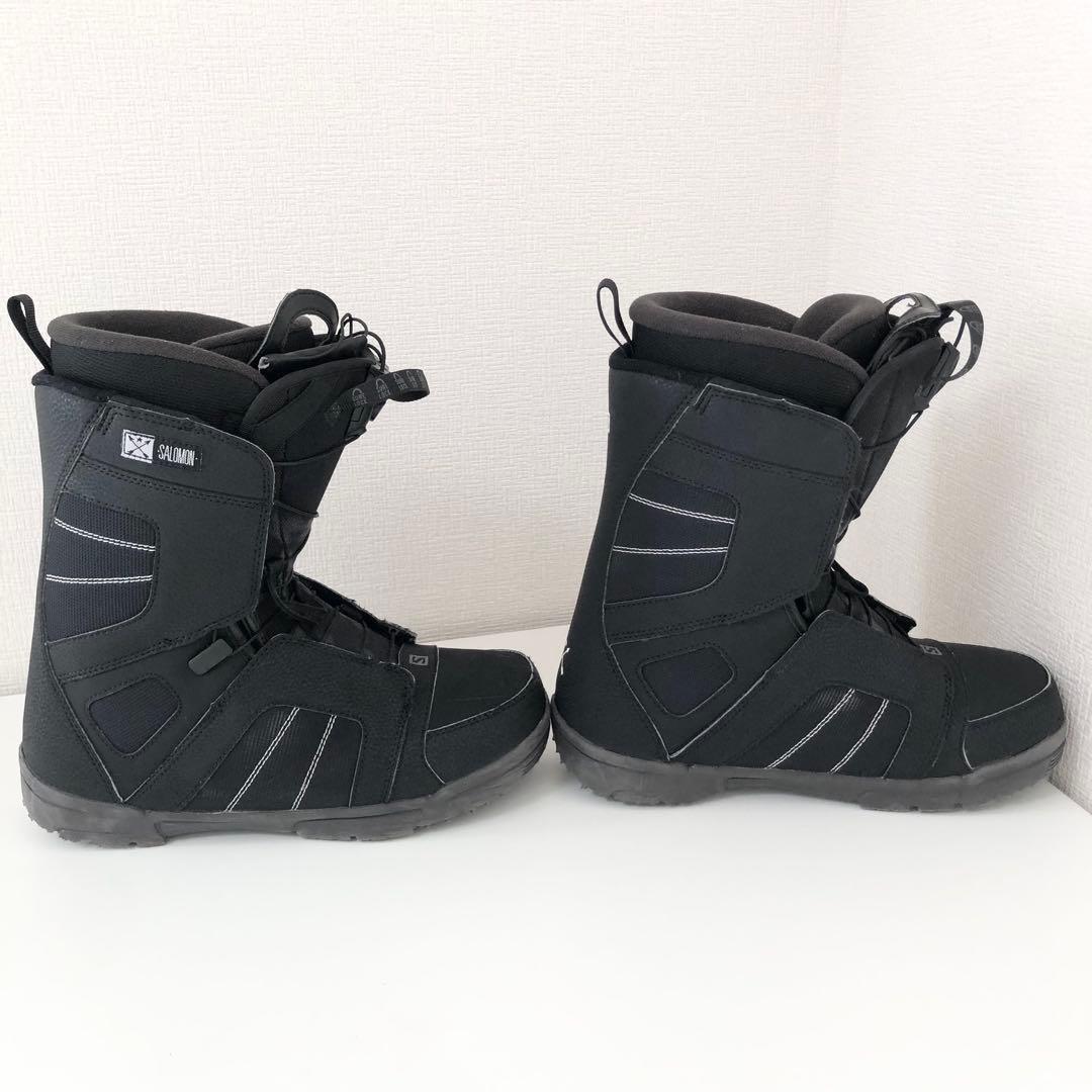 美品27cm SALOMON TITAN QUICKLOCK レースブーツ