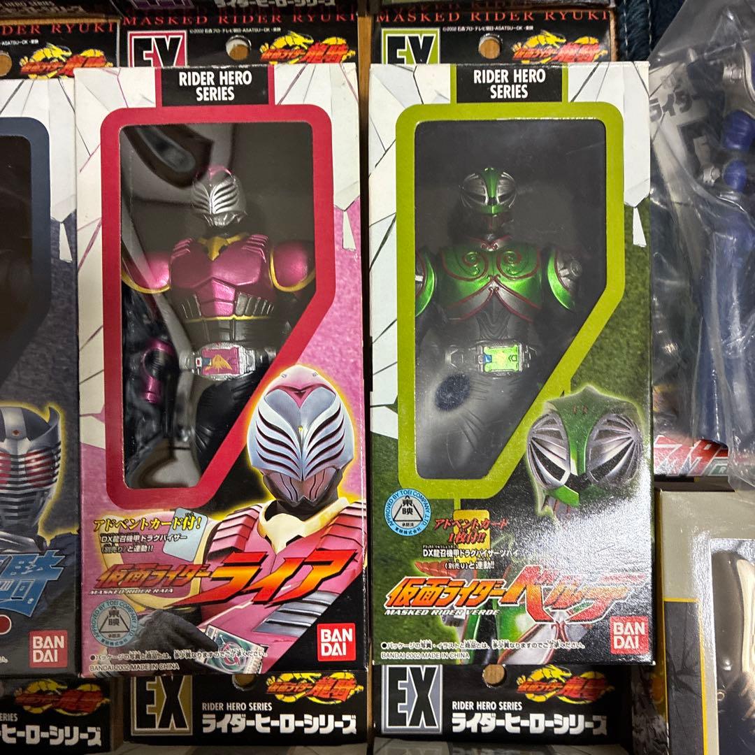 未使用24体セットライダーヒーローシリーズ仮面ライダー龍騎