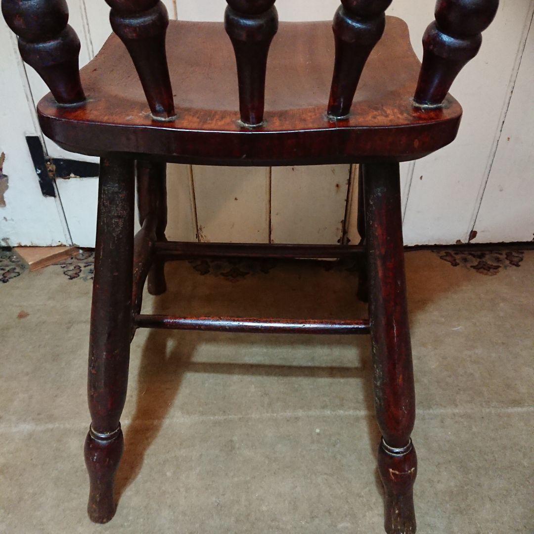 イギリスアンティーク キッチンチェアー Mー7 アンティークチェア 椅子