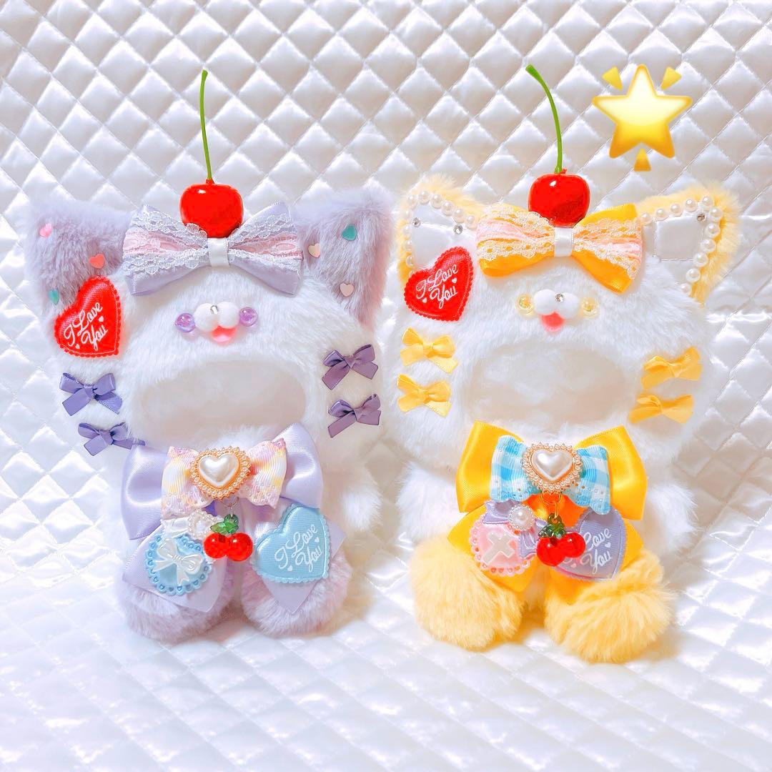 着ぐるみ ねこ おすわり ぬい服 12cm マスコット ちびぐるみ 214