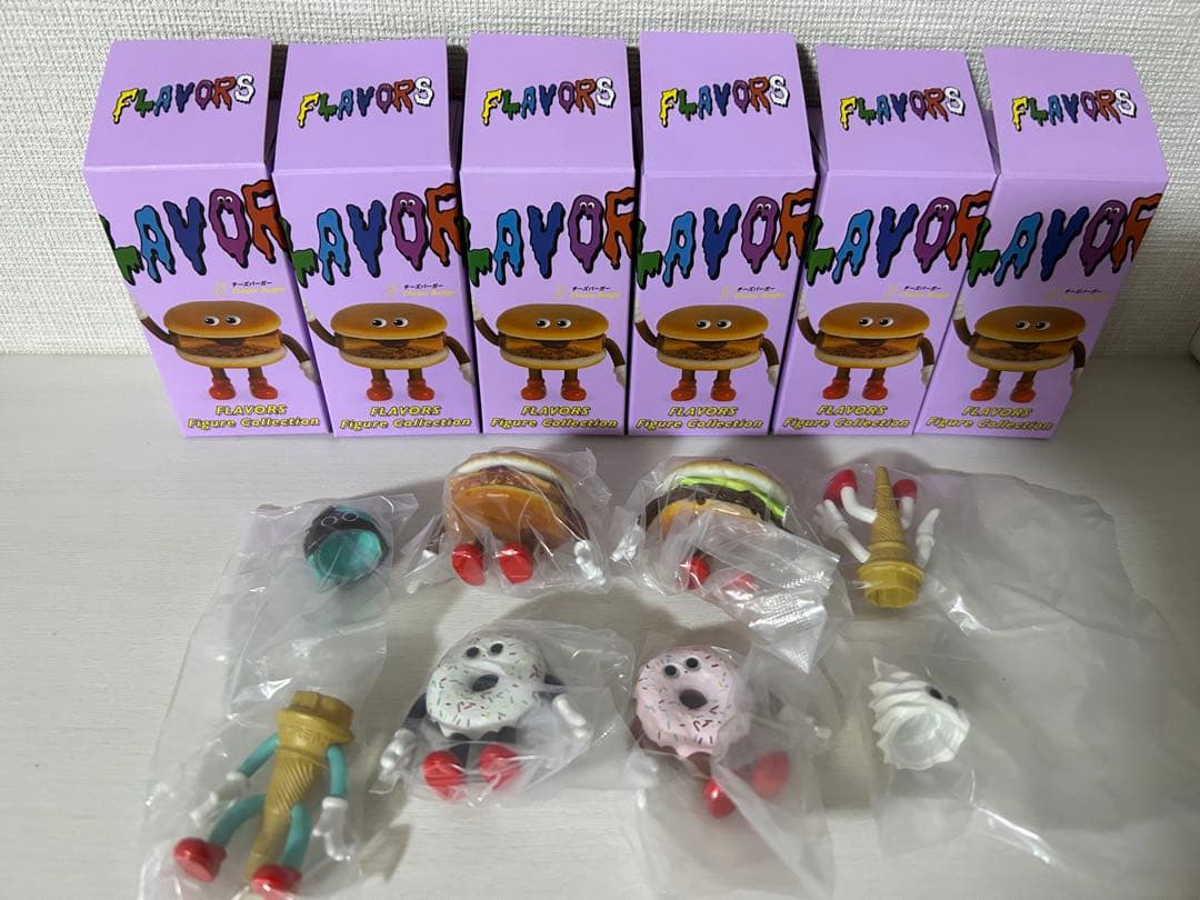 全6種セット フレーバーズ フィギュアコレクション KAIEDA KAIEDA