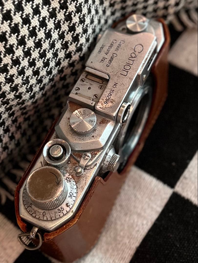 希少】キヤノン バルナック型 レンジファインダーカメラ No.158296