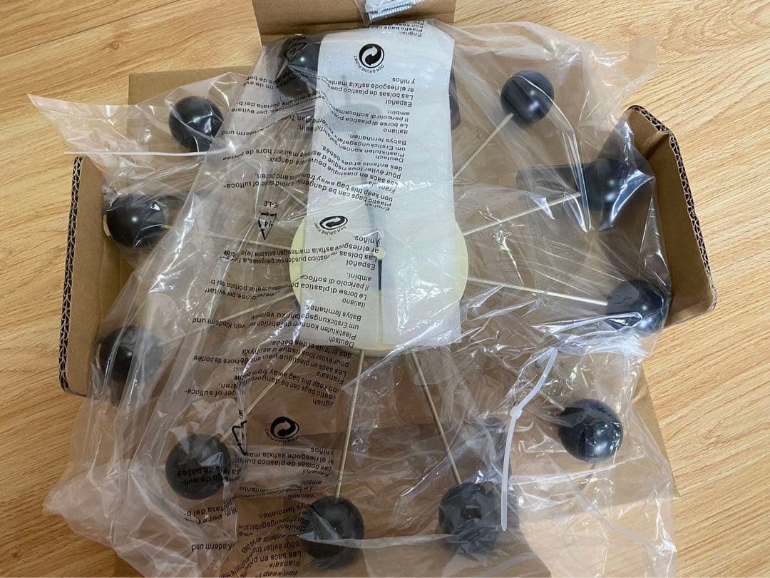 ボールクロック ウォールナット ウォルナット 掛け時計 デザイン時計　レプリカ