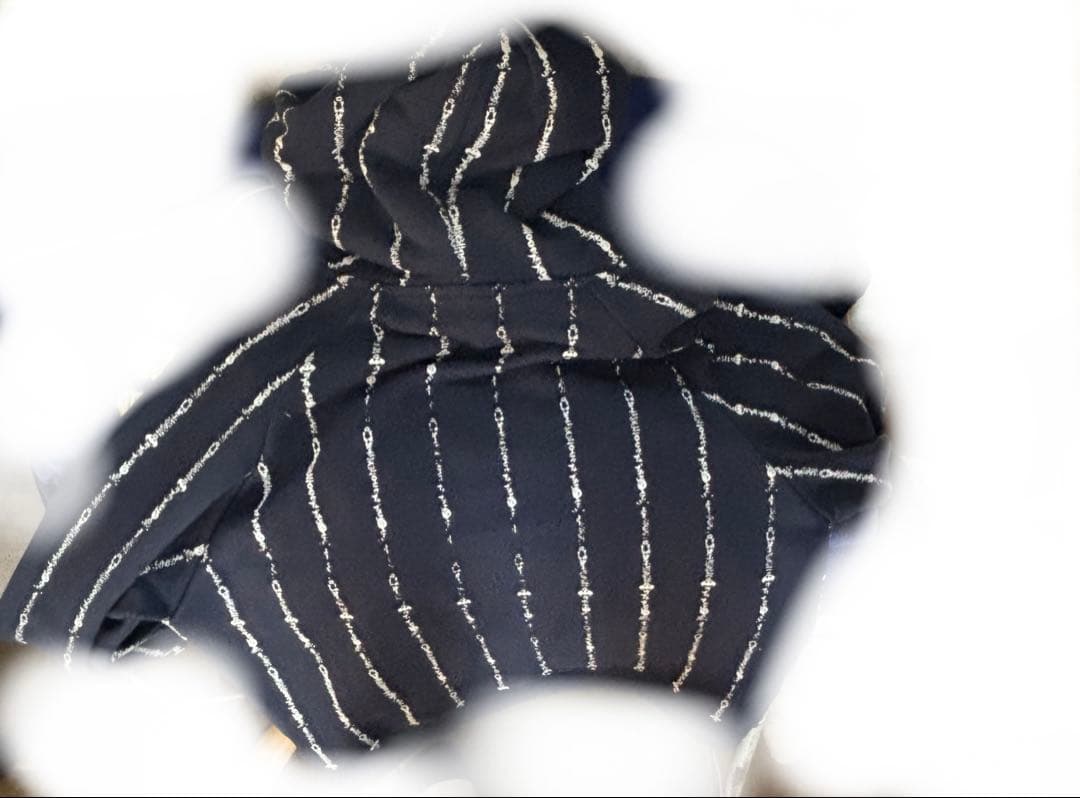 2008FUCKTHISINDUSTRYジップパーカ 刺繍DOMICILEネイビ