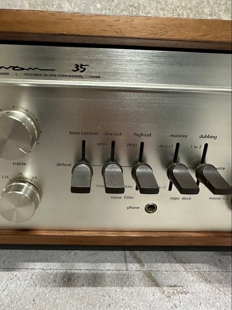 LUXMAN CL35 MK-III 真空管 プリアンプ管球式コントロ ジャンク - メルカリ