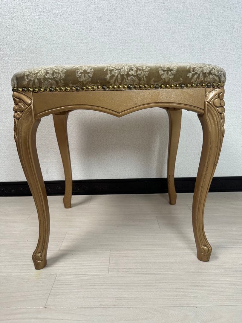 イタリア アンティーク調 スツール オットマン ※i1※