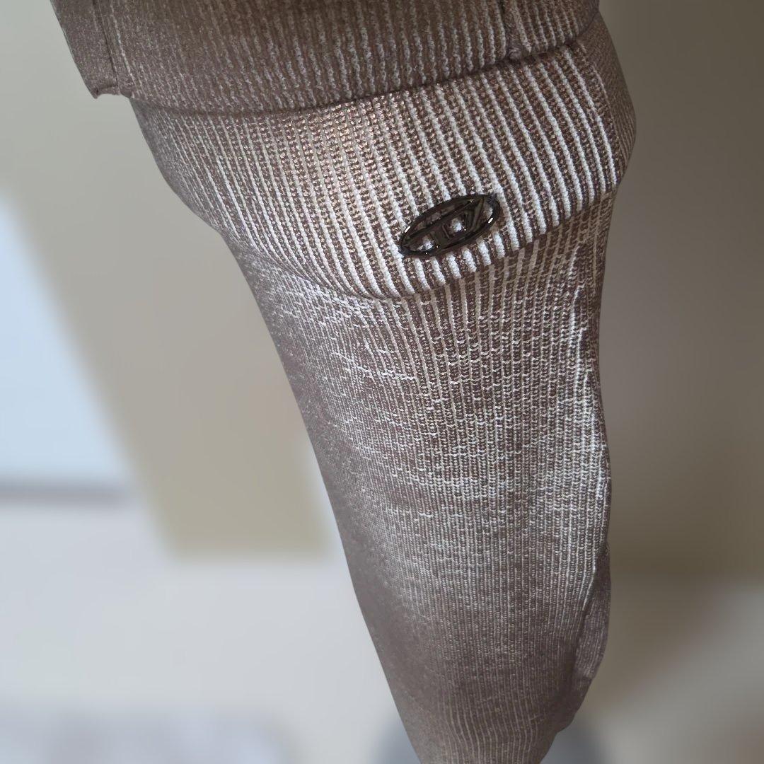 ♡DIESEL♡ ゴールド&ベージュ ニット タイトスカート セットアップ