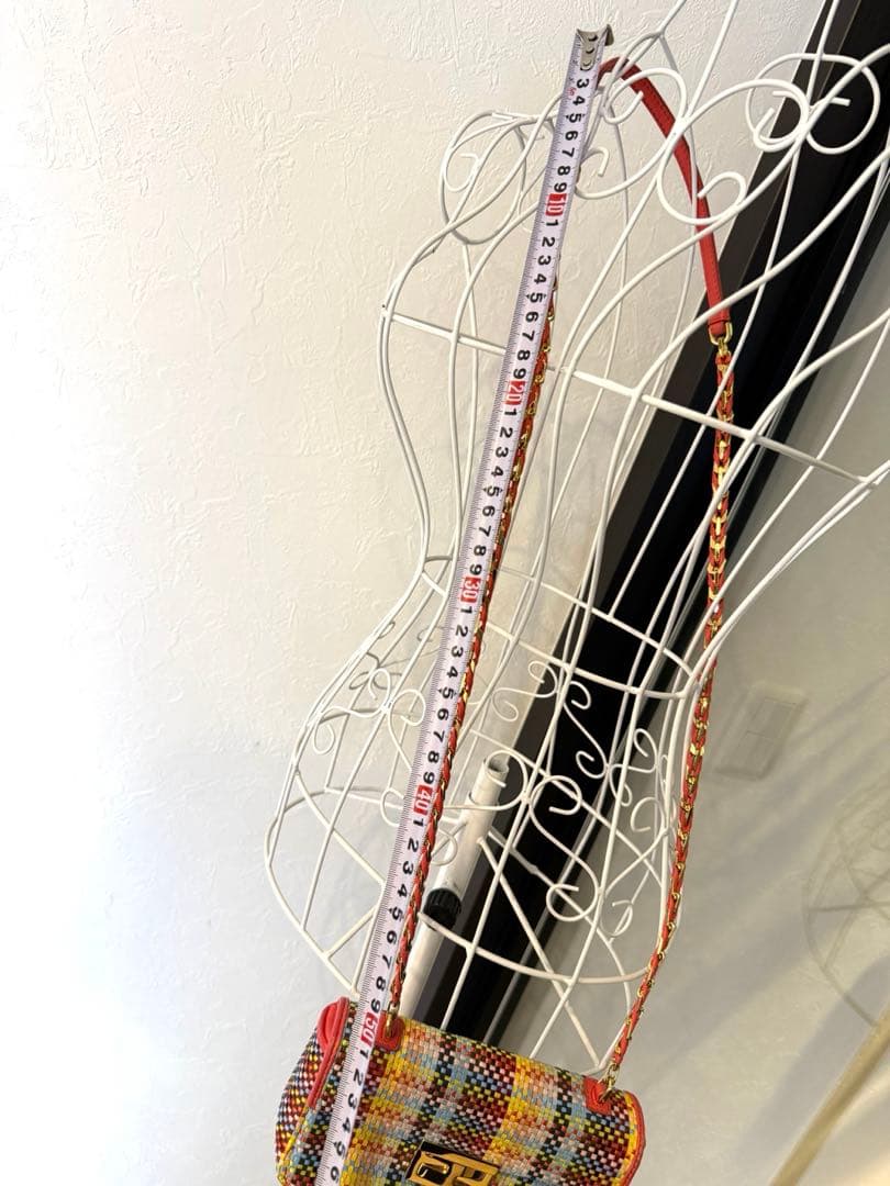 極美品❤︎パリ本店購入FENDI マルチカラー ショルダーバッグアンティーク