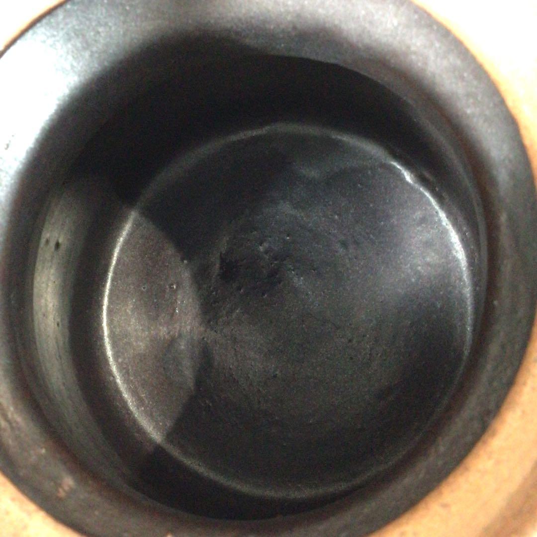 S92 水指 『大谷焼』『元山窯造』『耳付水指』 共箱 茶道具 - メルカリ