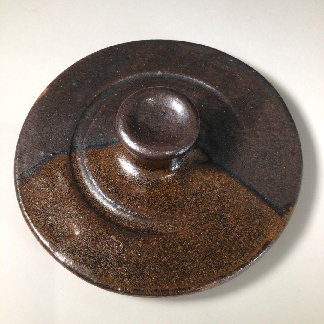 S92 水指 『大谷焼』『元山窯造』『耳付水指』 共箱 茶道具 - メルカリ