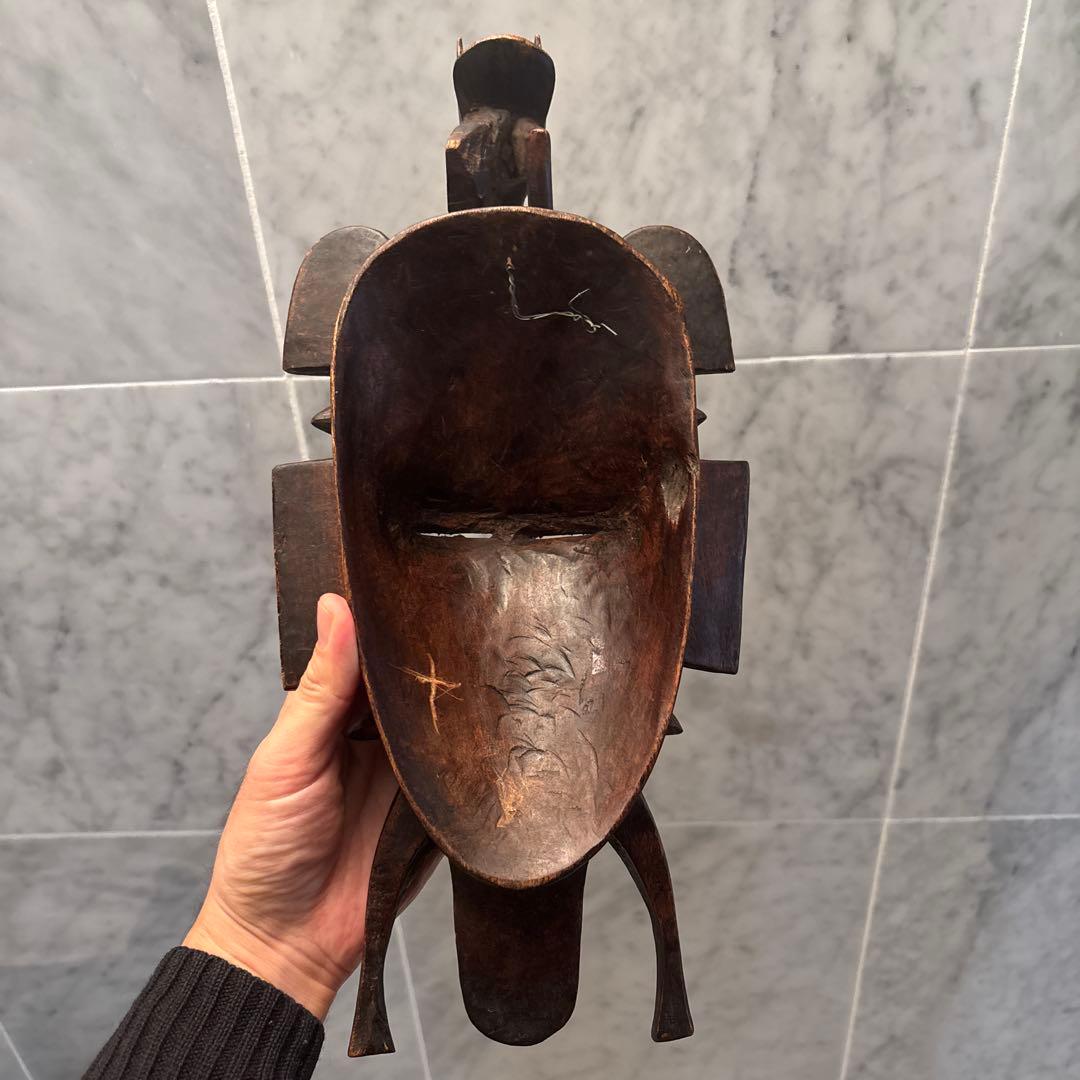 コートジボワールアンティーク 美しいフォルムや鳥、幾何学模様が