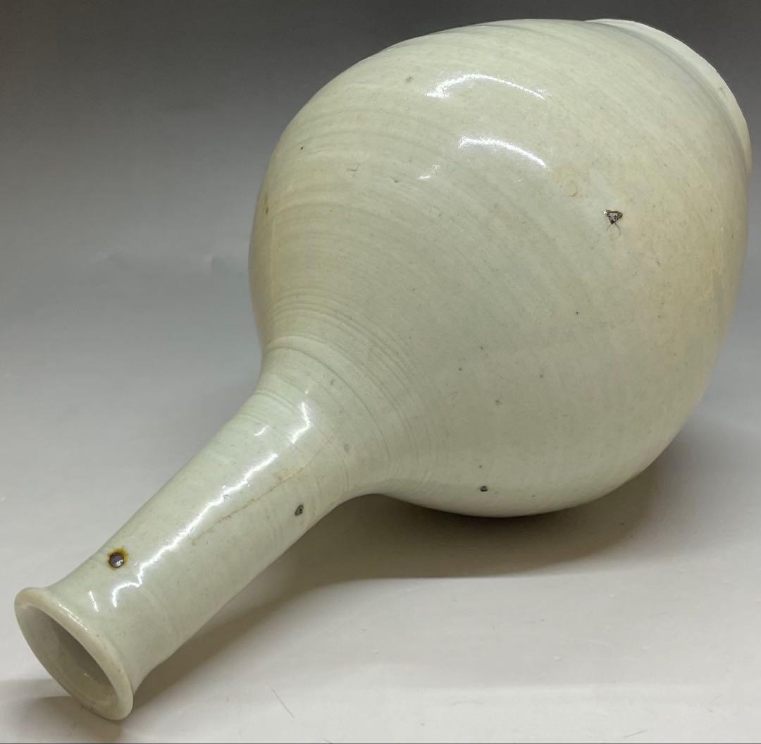 李朝 古伊万里 白磁 鶴首 徳利 花入 L113 安く 買う 方法