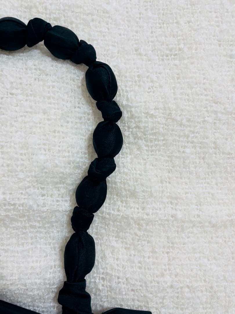 お値下げ。FOXEY ブラック クラッチバッグ