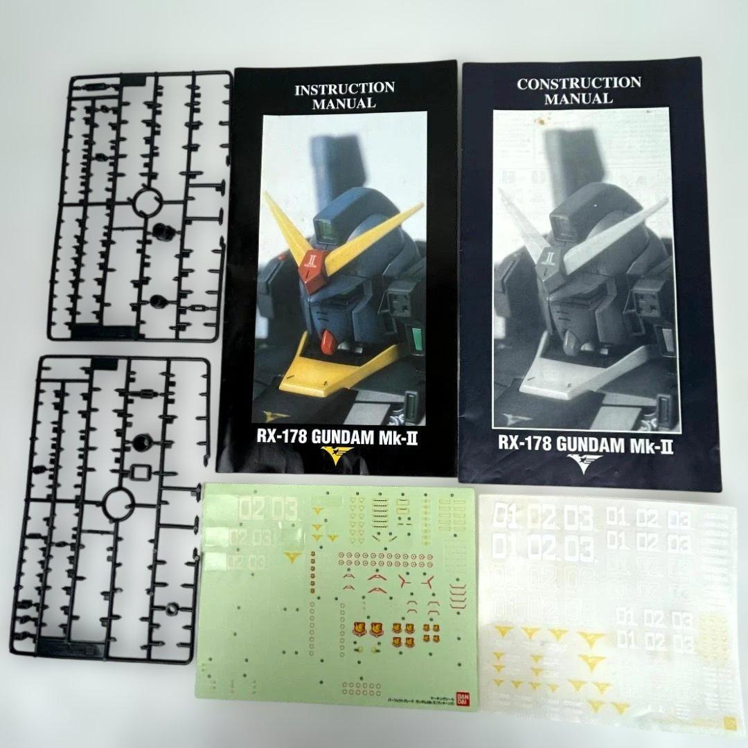 組立途中】RX-178-2 ガンダムMk-II ティターンズ仕様【ジャンク扱】