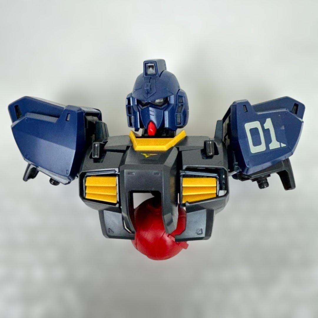 【組立途中】RX-178-2 ガンダムMk-II　ティターンズ仕様【ジャンク扱】