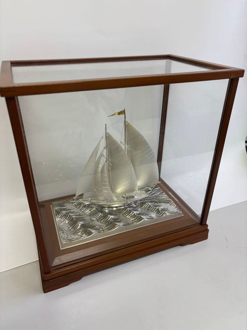 定価36.3SilverPLATED TAKEHIKO武比古 銀製ヨット4号