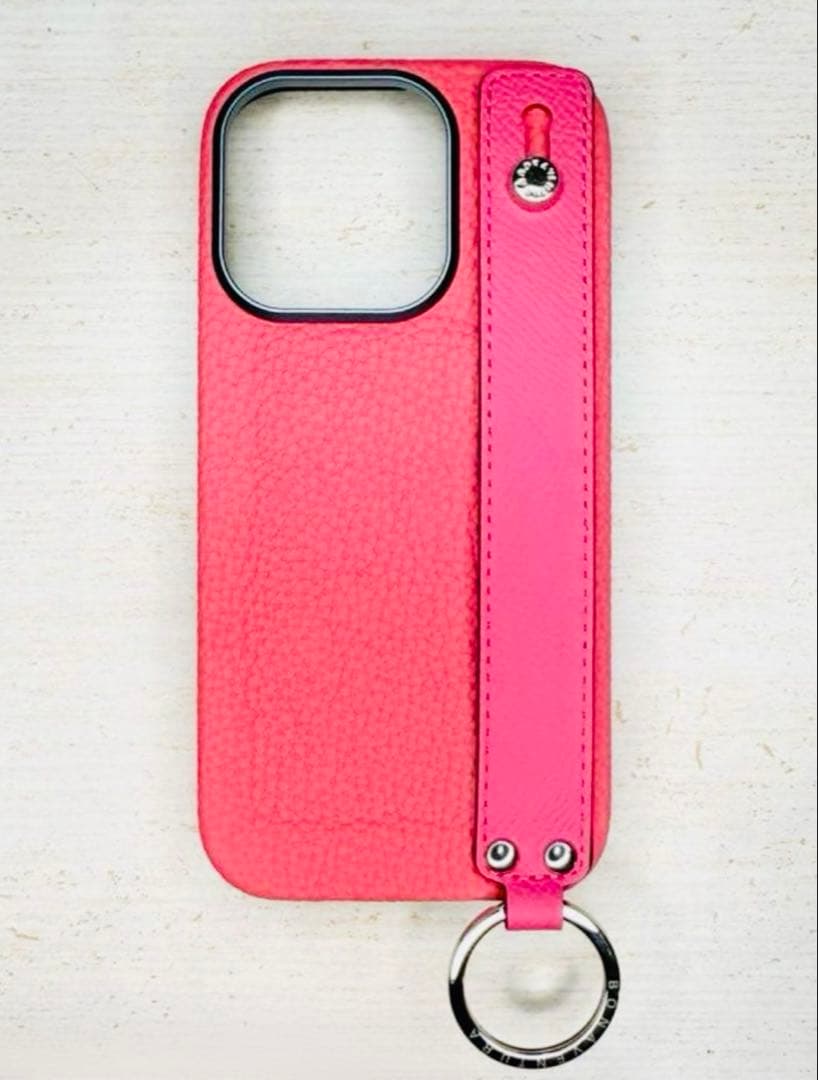 ボナベンチュラ　iPhoneケース　16pro iPhone 16 Pro) ダイアリーケース シュリンクレザー