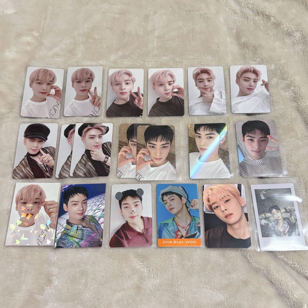 ASTRO switch on 特典 トレカ コンプ チャウヌ - メルカリ