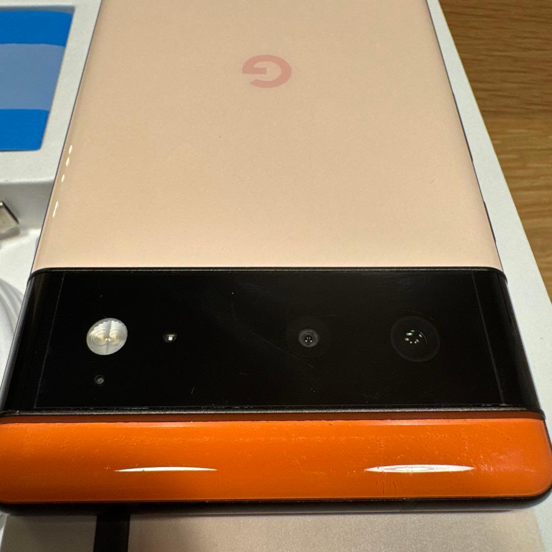 【値下げしました】Google Pixel 6 kinda coral 本体
