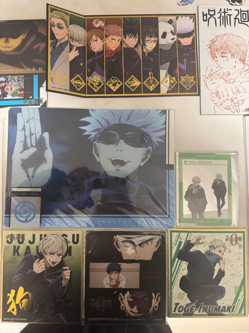 【呪術廻戦】まとめ売りアクスタ、ポスカ、フィギュア、シールなど