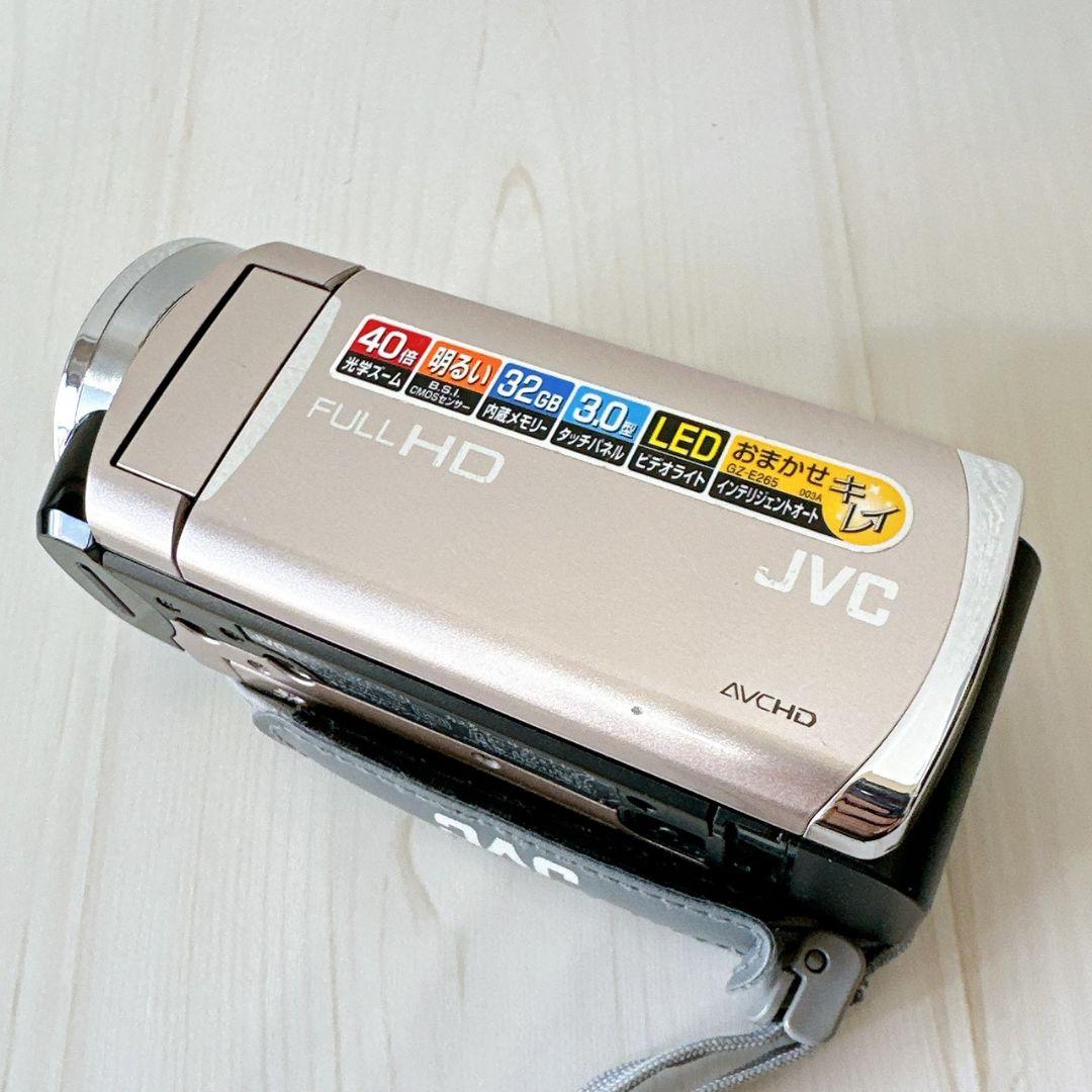 JVC Everio GZ-E265-N フルHD 箱付き ビデオカメラ 人気色