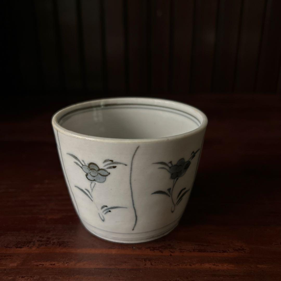 古伊万里染付　猪口　江戸後期