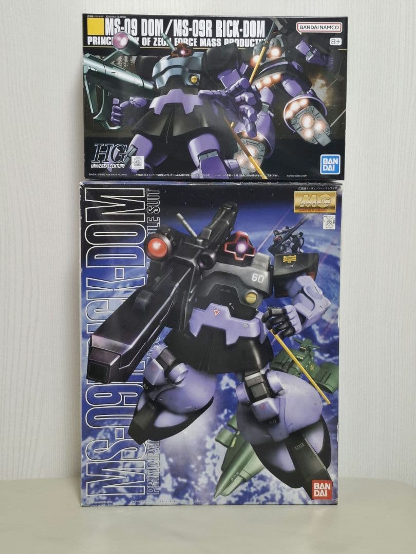 リック・ドム 1/100 MG & 1/144 HG ガンプラ】HGUC 1/144 ドム／リック・ドム レビュー | ポッチのガンプラ＋