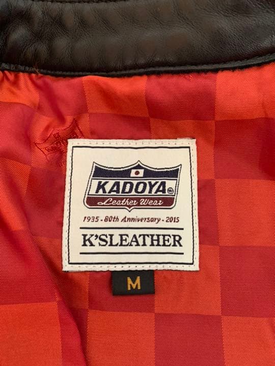 カドヤ KADOYA 80周年 限定 VALENZ-80th シングルライダース - メルカリ