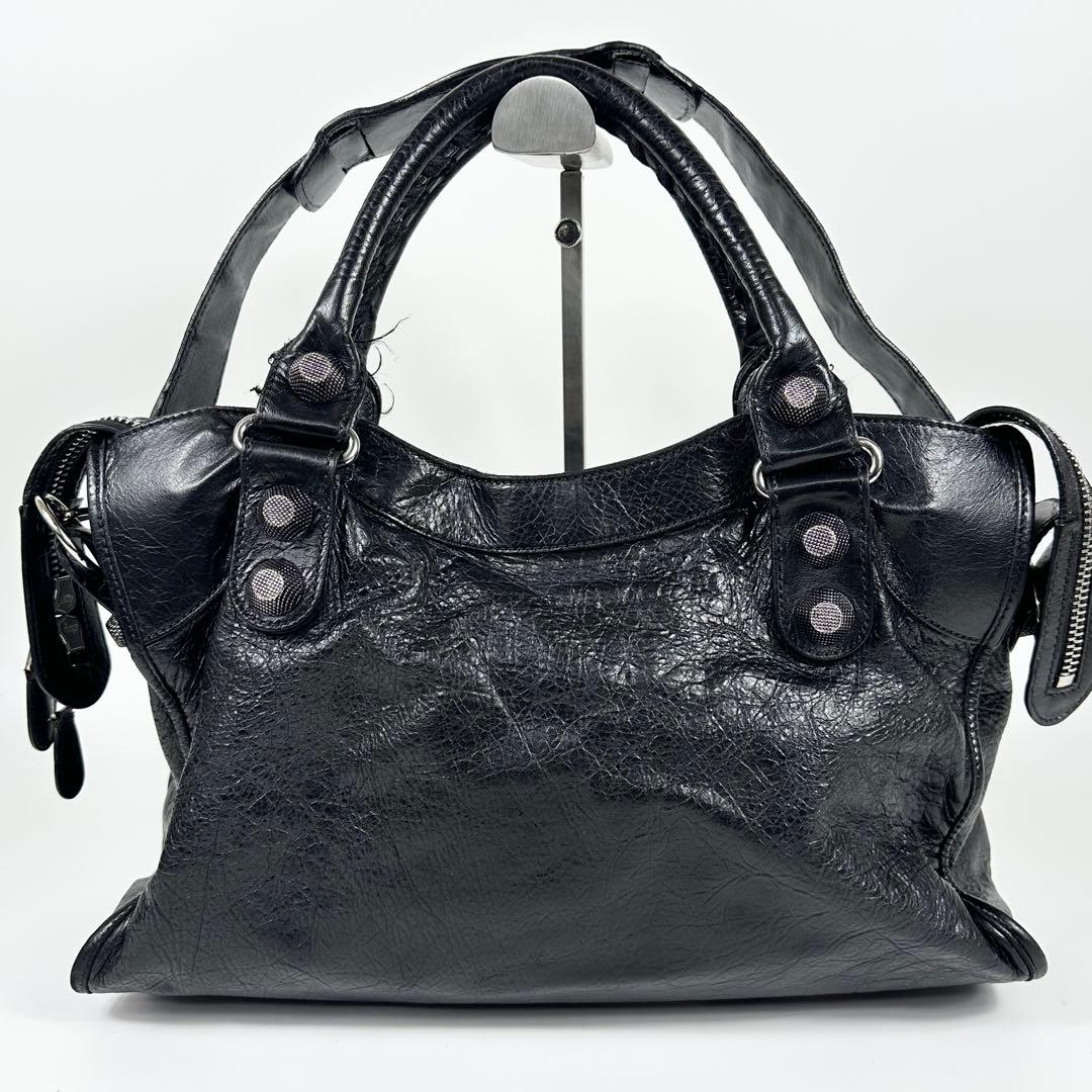 BALENCIAGA 2way バッグ 黒 ジャイアントシティ 173084