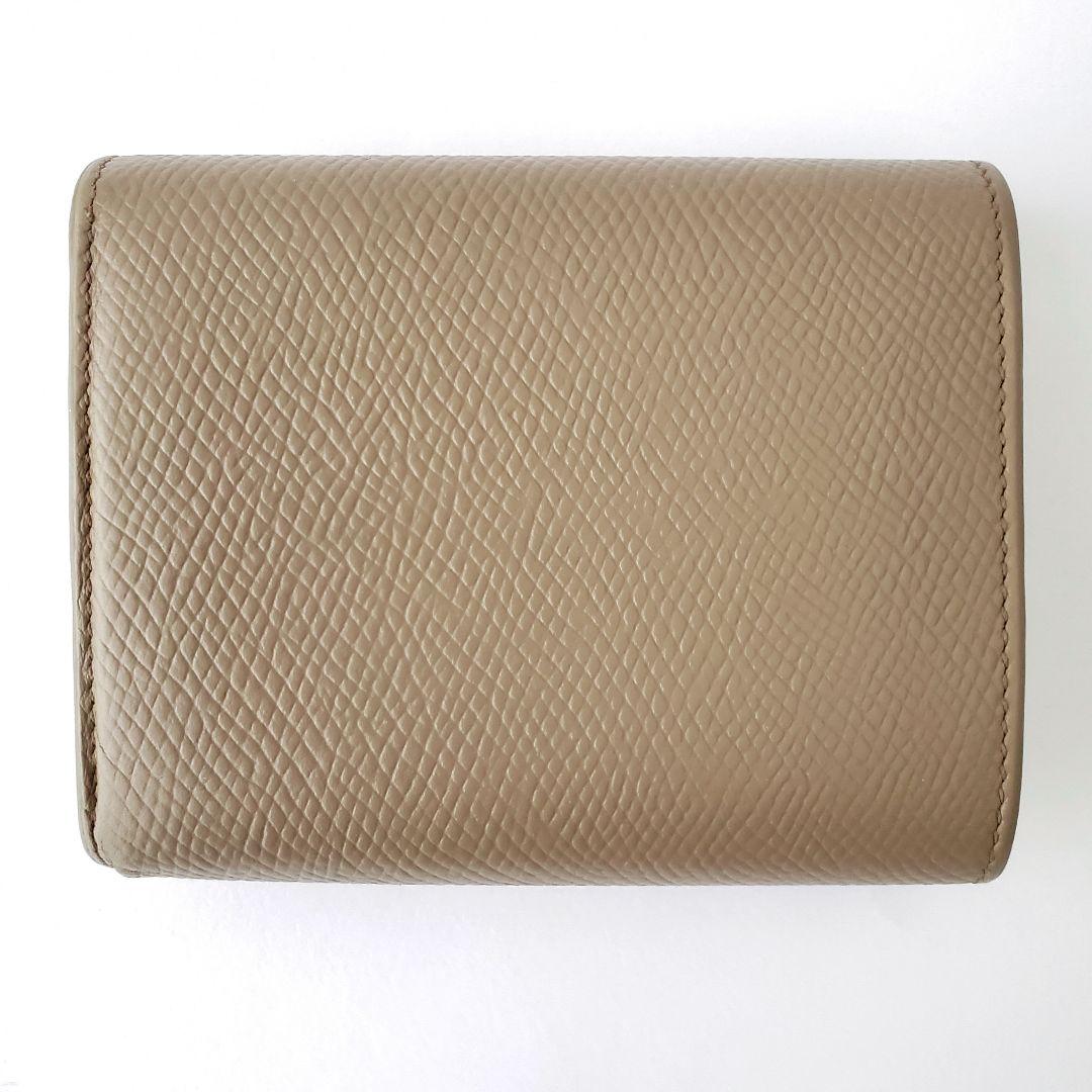 CELINE　3つ折り財布　スモールトリフォールドウォレット　モカベージュ