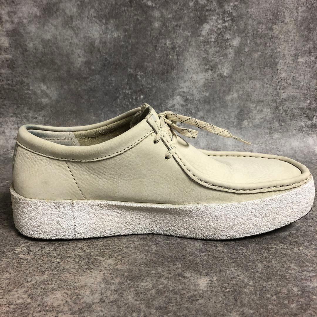 ■ Clarks クラークス ワラビー ホワイト 白 Wallabee Cup