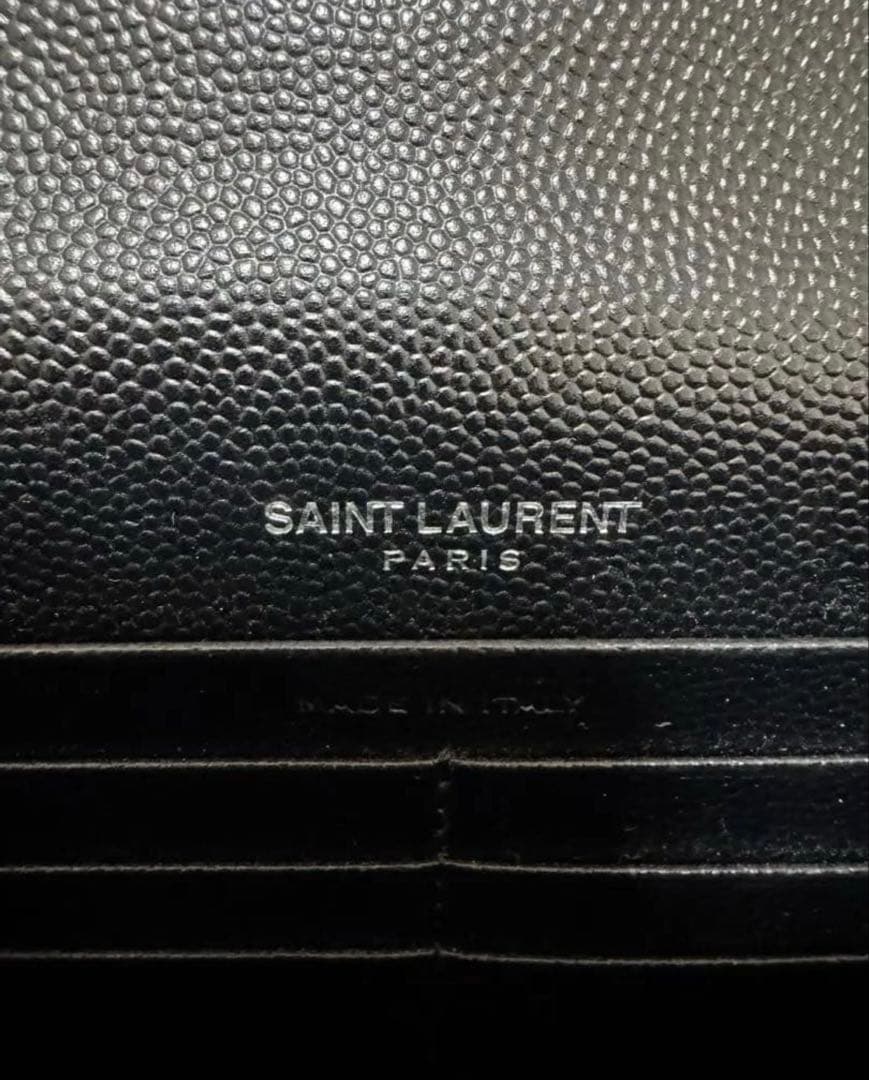 【超美品】SAINT LAURENT ブラック ショルダーバッグ
