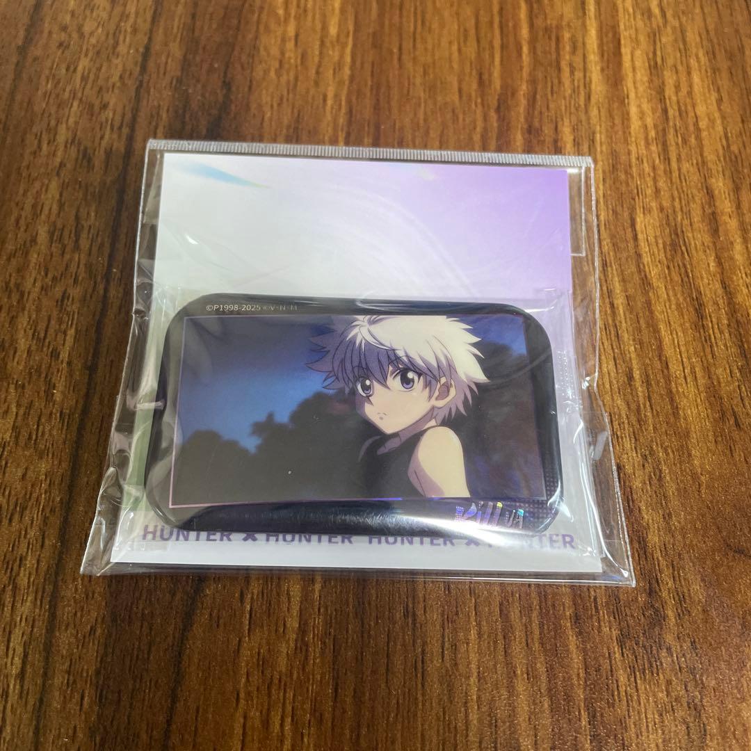 HUNTER×HUNTER 中国限定 スクエア缶バッジ キルア - メルカリ