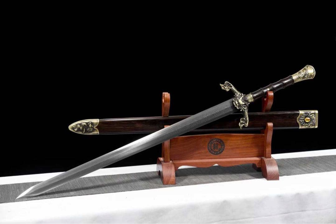 約束の剣 真劍 刀劍 武具 骨董 時代武具 西洋剣 黒檀