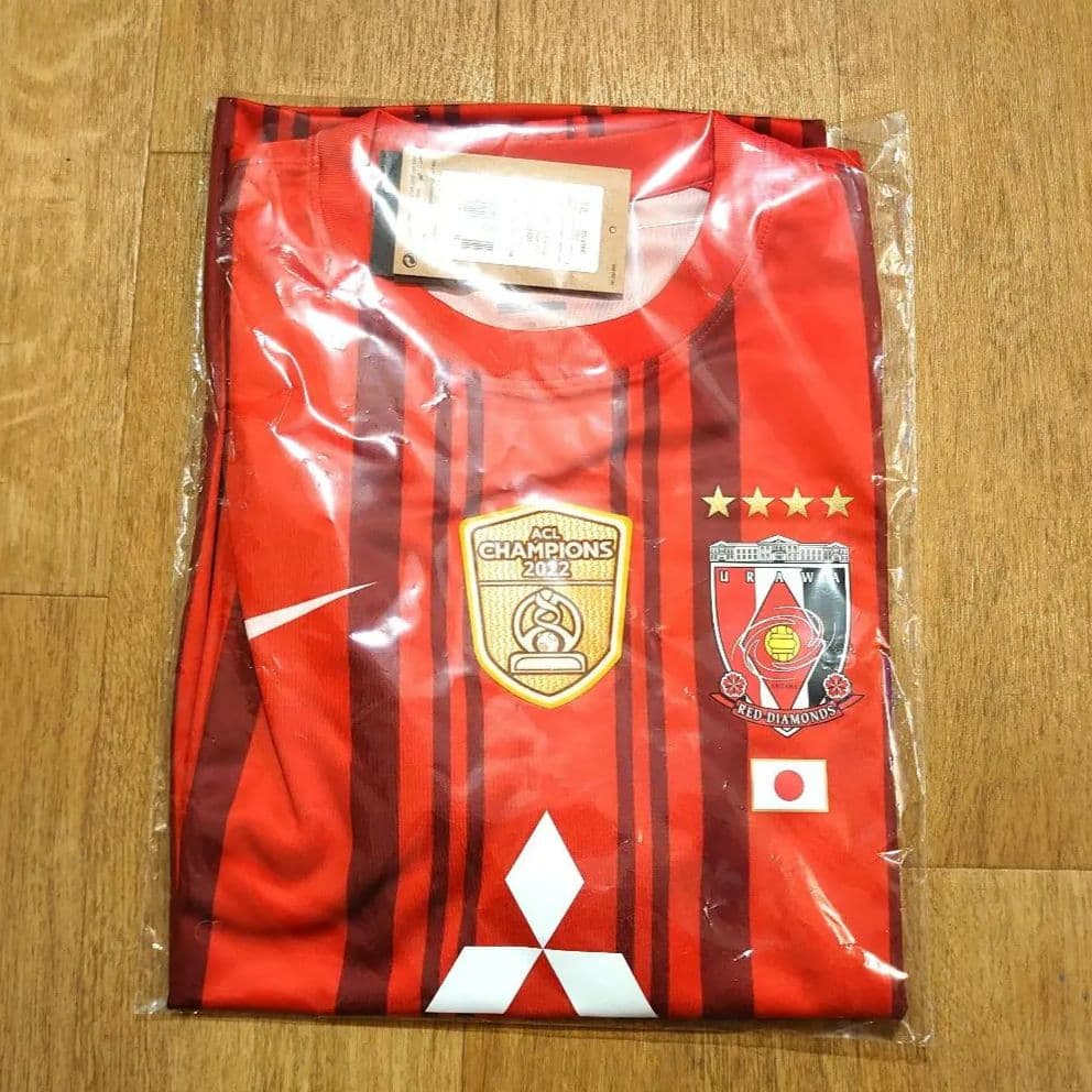 浦和レッズ　ACL レプリカユニフォーム　XLサイズ 未開封 NIKE（ナイキ） メンズ サッカー/フットサル ライセンスシャツ 浦和