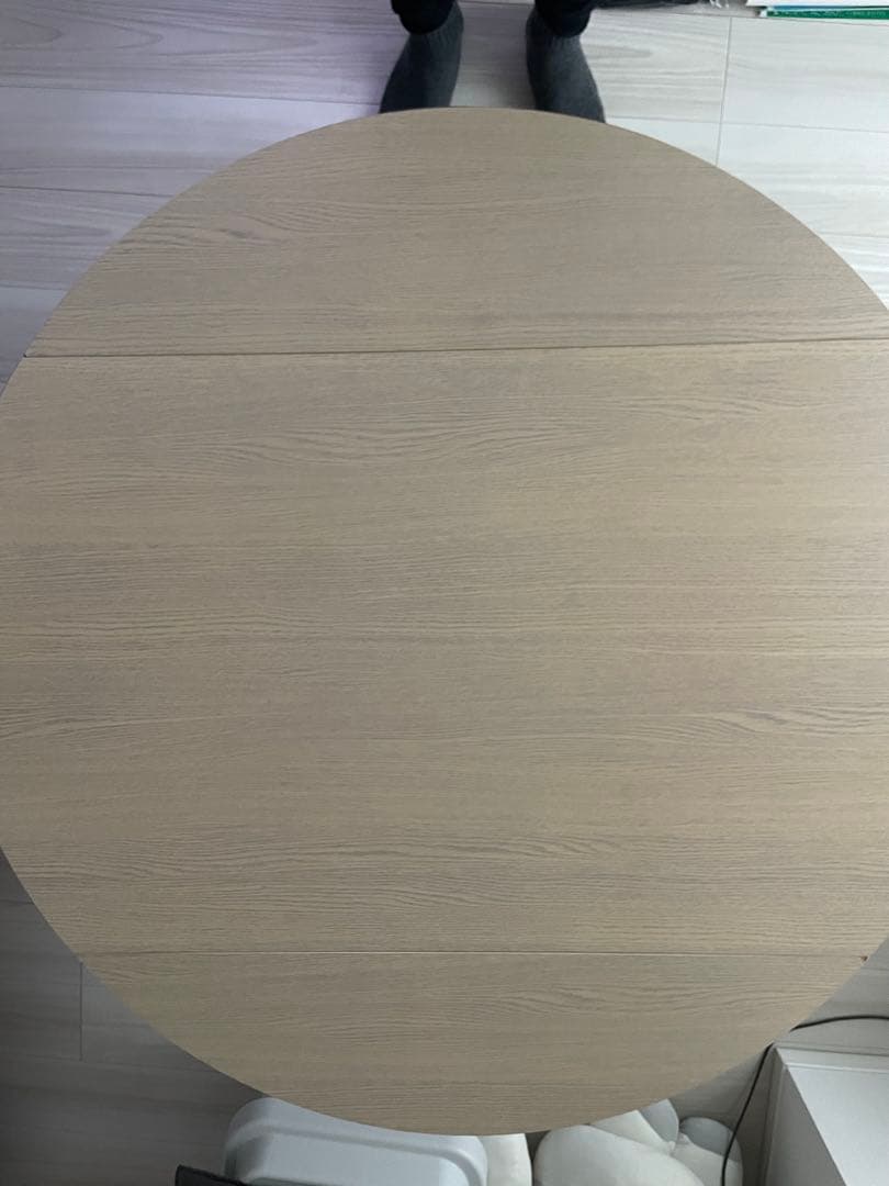 【最終値下げ！】アース　EX110 リフトテーブル　円形　ダイニングテーブル