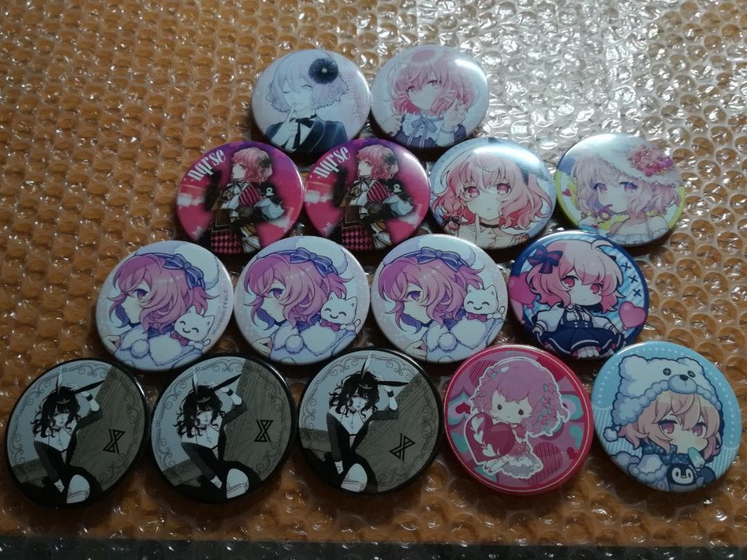 nqrse なるせ 缶バッジ10種15点セット【超貴重】