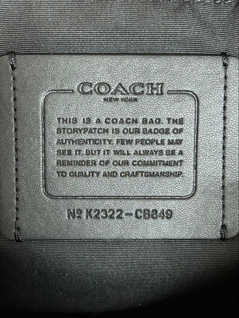 【美品】✅定価9.9万　メンテ済み　コーチ　トートバッグ　COACH ビジネス