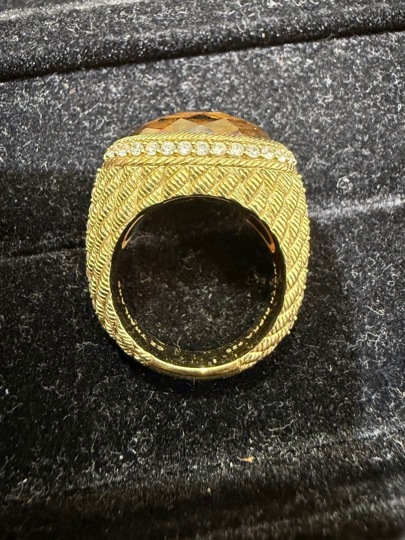 JUDITH RIPKA 925 宝石 ダイヤ付き 指輪 リング レディース