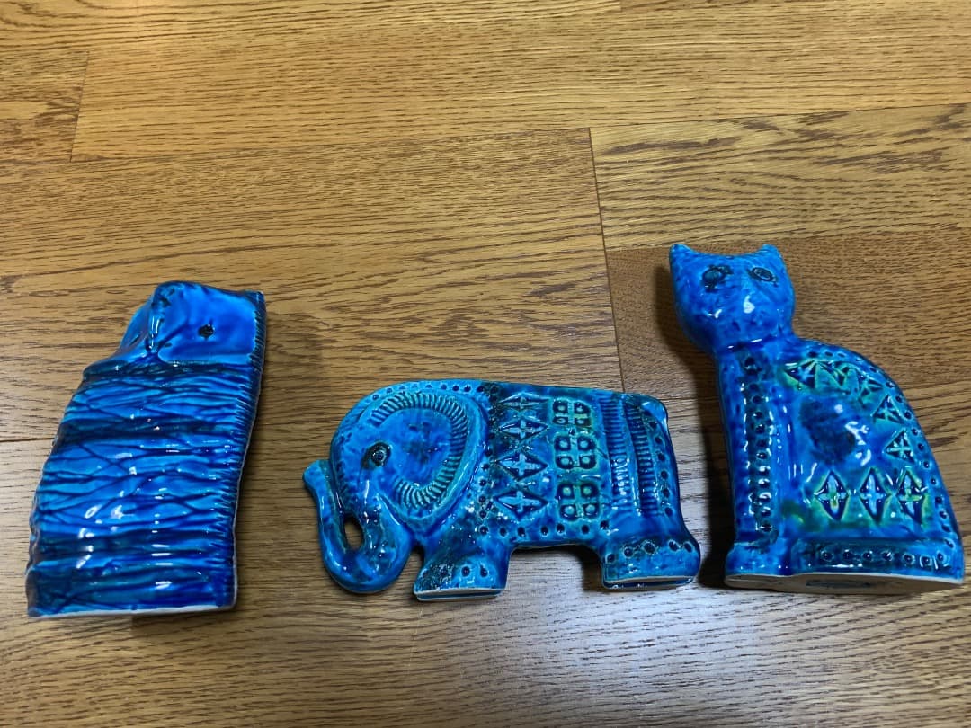 Bitossi Flavia ビトッシ 陶器 動物モチーフ 3点セット - メルカリ