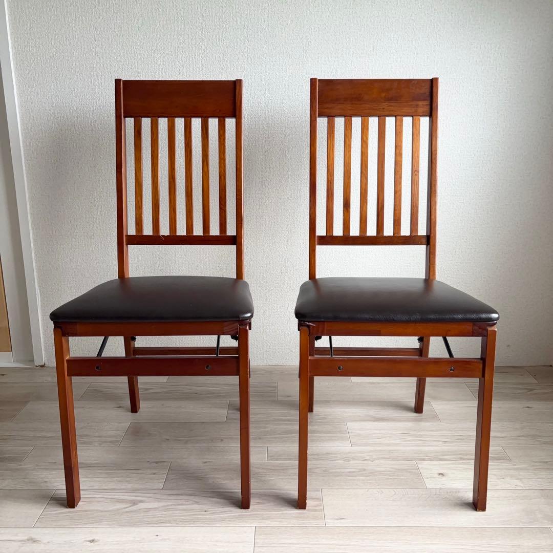 引き取り限定 NOCE ダイニングテーブル + 折りたたみチェア セット