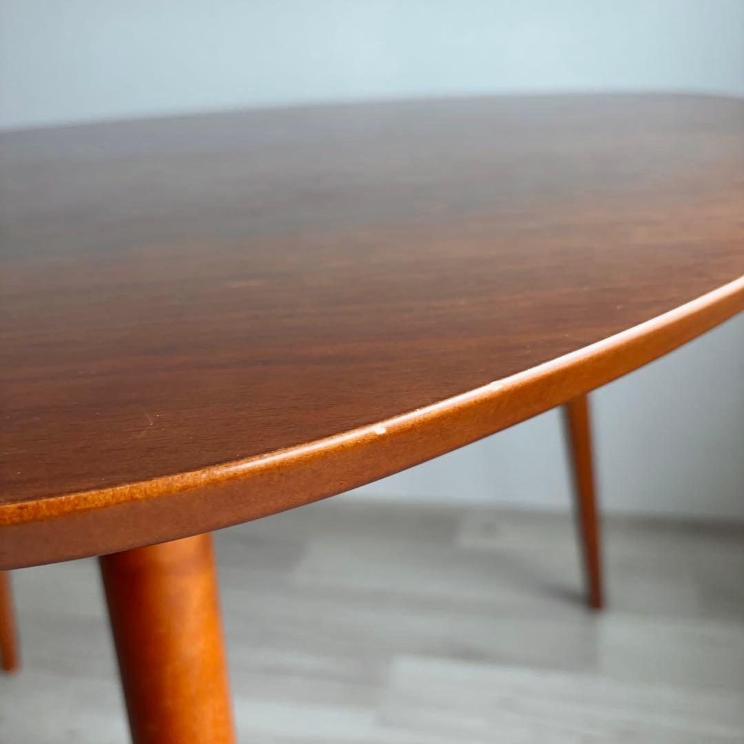 引き取り限定 NOCE ダイニングテーブル + 折りたたみチェア セット