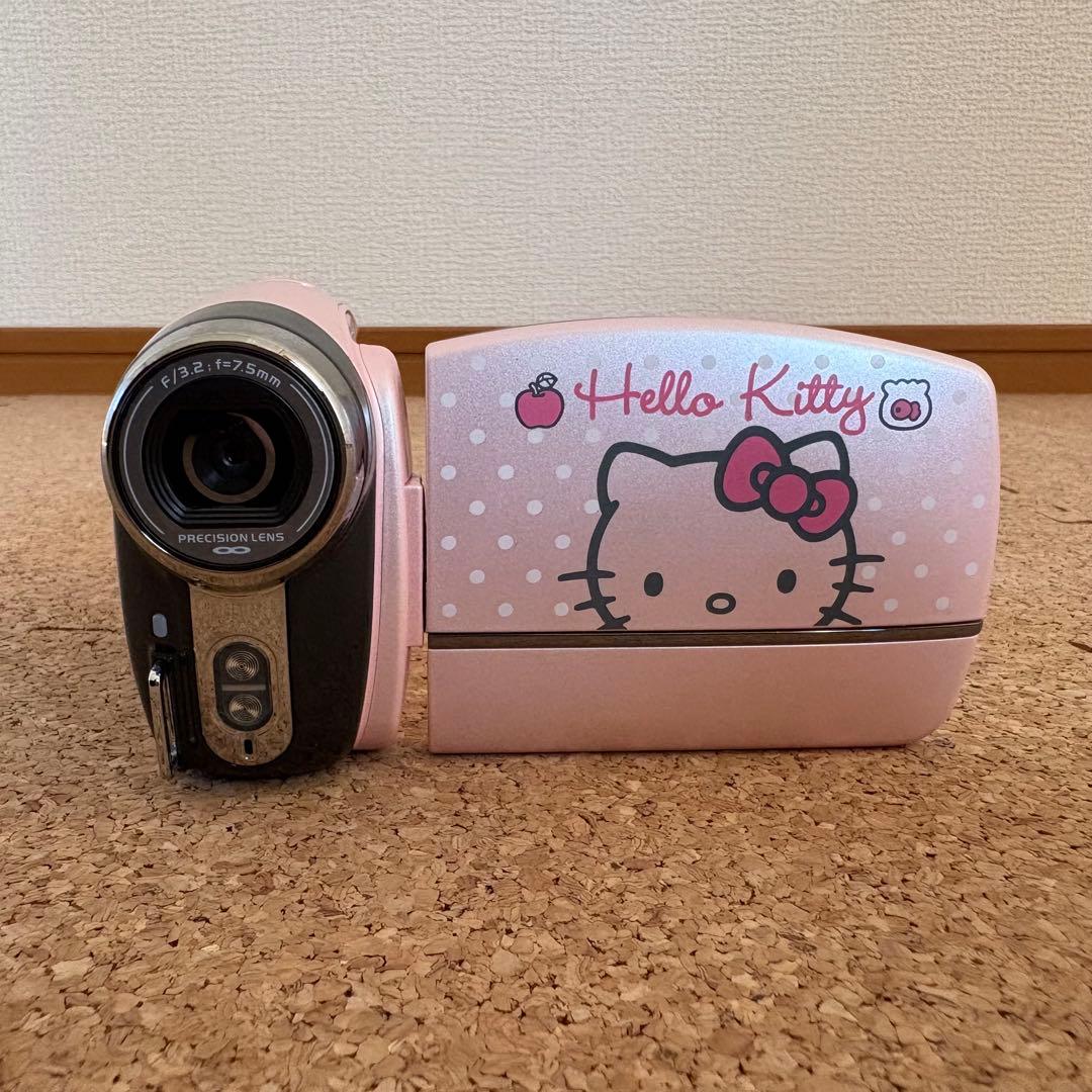 【良品】Hello Kitty ハローキティ HDビデオカメラ 本体のみ