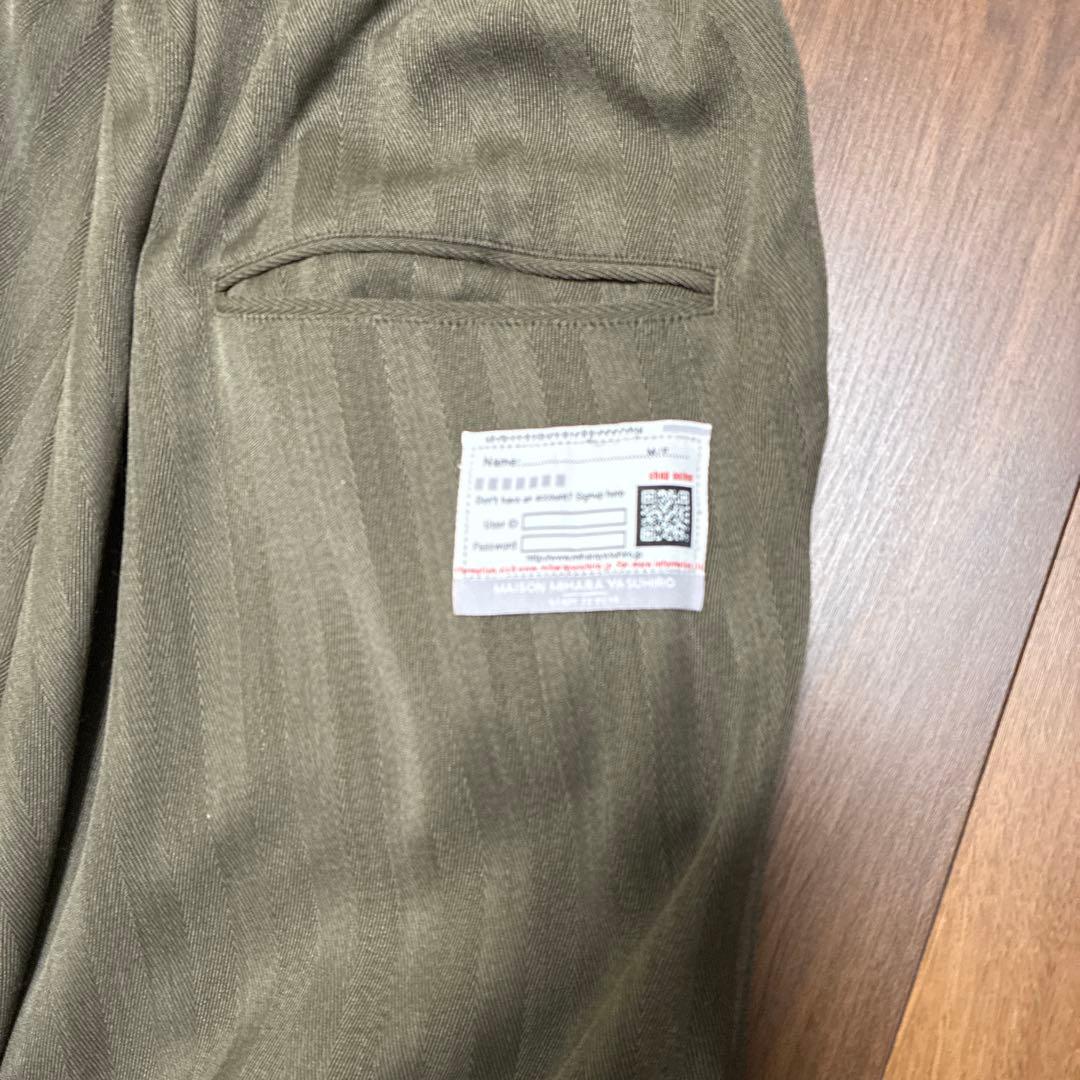 メゾンミハラヤスヒロ ヴィンテージウール サルエルパンツ 44