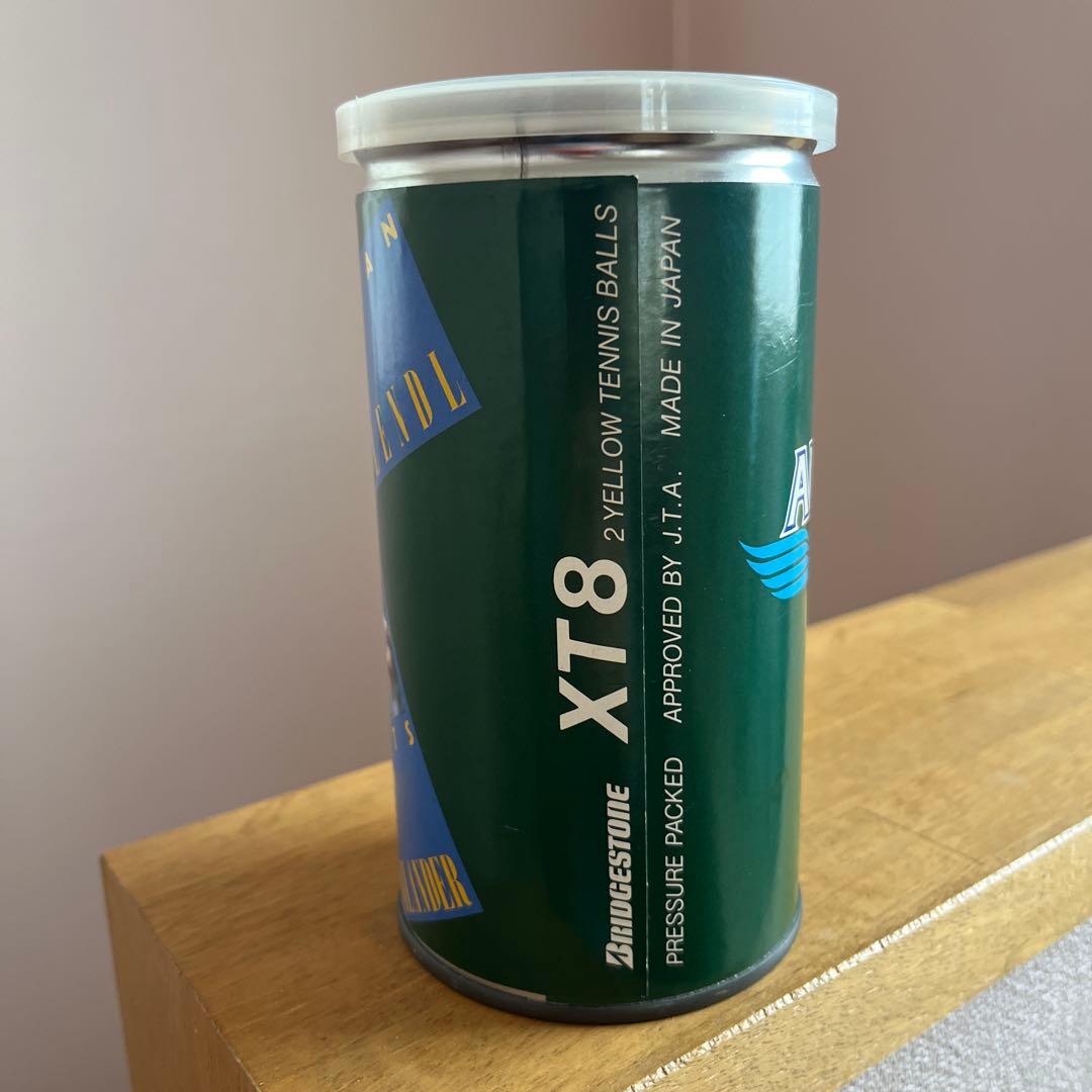 値下げしました！ブリヂストン XT8 テニスボール 2個入り缶
