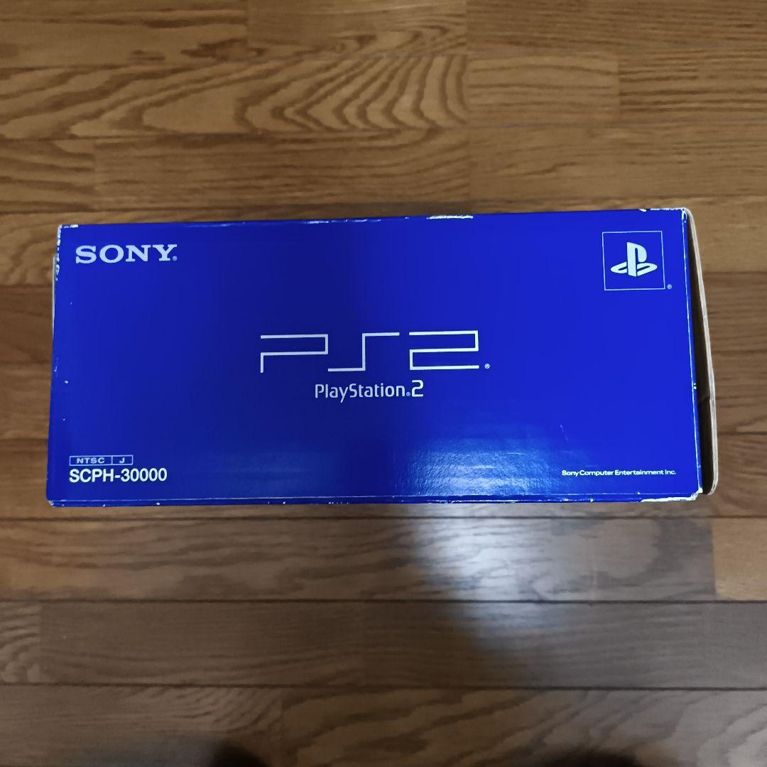 【箱と説明書付き】SONY PlayStation2本体 SCPH-30000