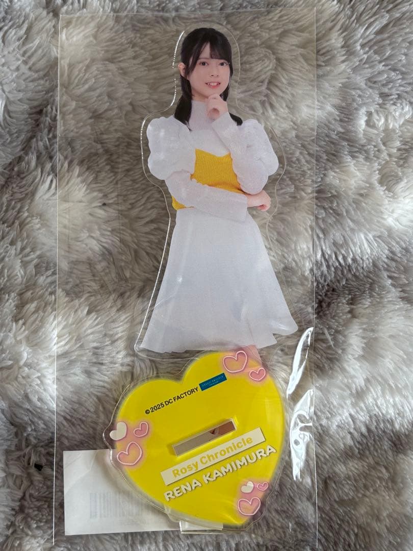 ロージークロニクル 上村麗菜 モバガチャSR BIGアクリルスタンド 上村